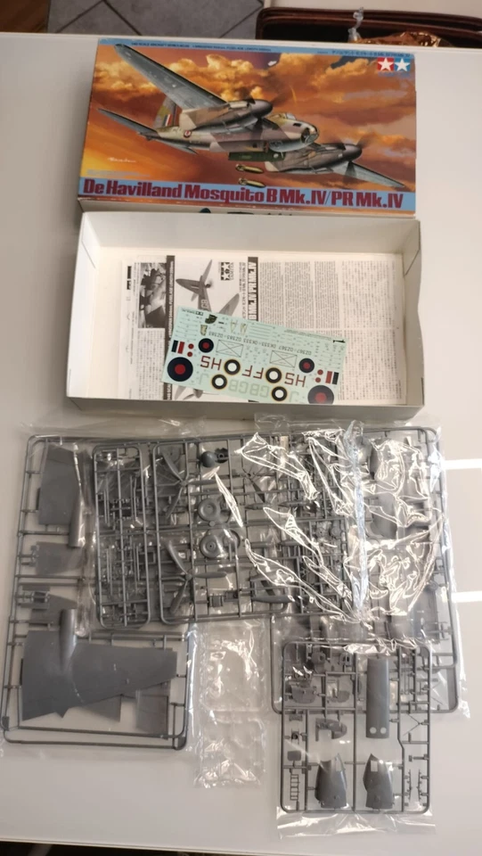 De Havilland Mosquito B Mk.IV/PR Mk.IV - SCALA 1/48 Tamiya 61066 -D1 - Immagine 1 di 1