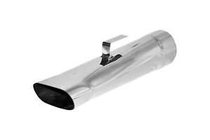 Brand New Polished Stainless Mopar Rectangle Slant Exhaust Tip - Picture 1 of 1