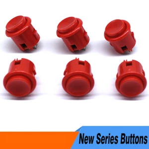 28mm Arcade Button Push 2 Pin Built-in Microswitch Concave for JAMMA MAME Game - Picture 1 of 55