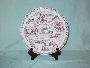 Vintage Vernon Kilns State of Oregon Collector Plate - Picture 1 of 2