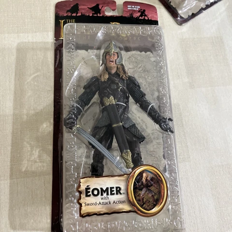 Eomer Sword Attack Lord Of The Rings Action Figure - The Two Towers Cover