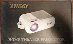 XIWBSY Mini Beamer, 5G WiFi Bluetooth Beamer, Full HD, 1080P Unterstützt, 9500 L - Bild 1 von 3