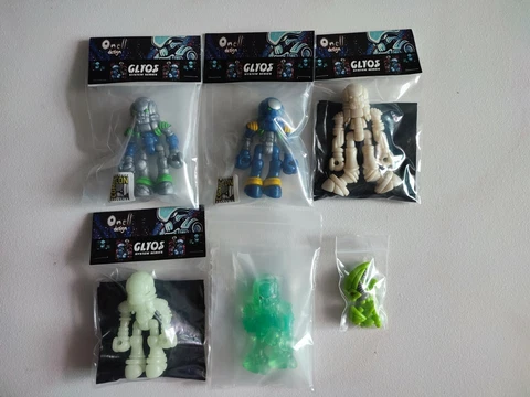Nistuff Onell Design Glyos Outlander Action Figures Lot Of 5 Cover
