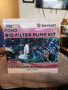 Beckette Pond Bio Filter Pump Kit 5XB400 7202010 500GPH - Picture 1 of 1