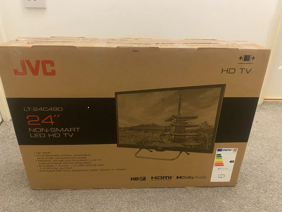 JVC LT-24C490 24-inch NON-SMART LED HD TV - Image 1 of 3