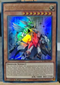 SCHWARZ GLÄNZENDER SOLDAT - HEILIGER SOLDAT - BOSH-DE097 Ultra Rare Near Mint - Bild 1 von 3