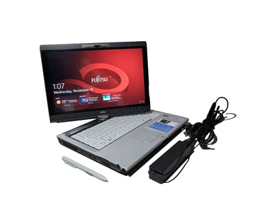 RARO! Tablet retrô Fujitsu LifeBook T5010 | C2D 8GB 180SSD | Touch + Pen Win 10 - Imagem 1 de 4