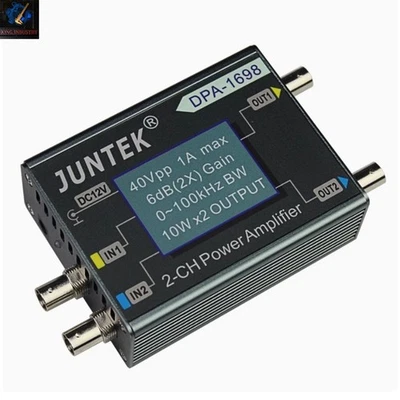 DPA-1698 2CH Function Generator Amplifier 0-100KHz 10W*2 f/ DDS Signal Generator - Image 1 of 4