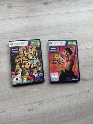 Zumba Xbox 360 Kinect Fitness 2 Spiele OVP mit Anleitung - Bild 1 von 2