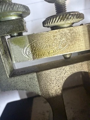 Manhattan Electric Supply Co Telegraph Sounder Works 400 Ohm W U Tel Co - Image 1 of 4