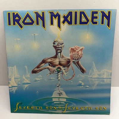 Iron Maiden "Seventh Son of a Seventh Son" Vinyl LP Record 1988 - C1-90258 RARE - Image 1 of 4