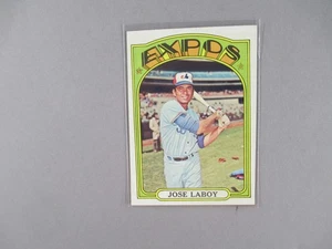 1972 Topps Baseball  Hi # 727 Jose LaBoy NMT  NMT+ - Picture 1 of 2