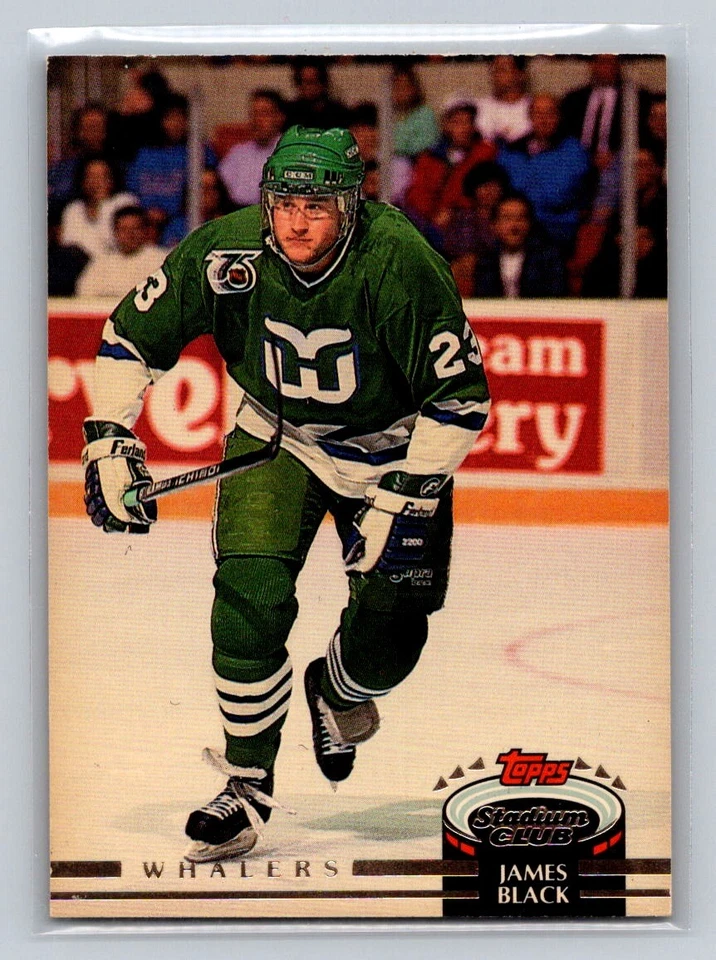 1992-93 Stadium Club #303 James Black Hartford Whalers - Image 1 of 2
