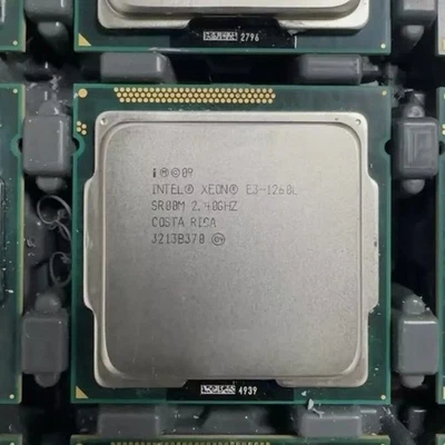 Intel Xeon E3-1260L SR00M 2.40 GHz QUAD(4)CORE CPU Socket LGA 1155 45W - Image 1 of 4