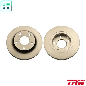 2x BRAKE DISC DF4210 FOR VW AUDI A4/S4 AZM 2.0L AVF 1.9L 4cyl PASSATAZX 2.3L A4 - Picture 1 of 12