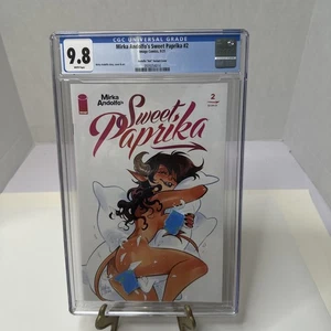 Cubierta 'caliente' sin ropa Mika Andolfo's Sweet Paprika #2 CGC 9,8 A0 - Imagen 1 de 7