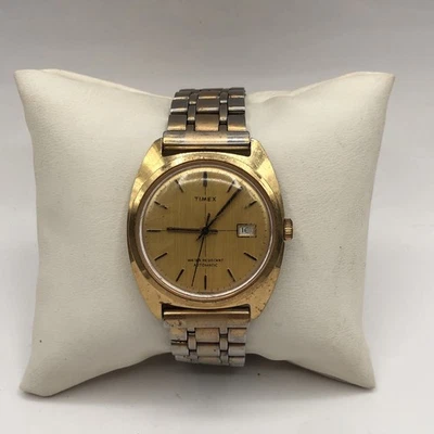 Reloj Automático Hombre Timex Viscount Cuerda Automática Vintage con Fecha 4756203276 -Funciona Foto 1 de 4