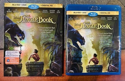 The Jungle Book (Blu-ray & DVD) With Slipcover- Played Once - Image 1 of 3