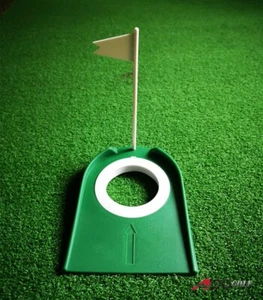 A99Golf 2 hoyos taza de putting asta de bandera ajustable agujero interior ayudas de entrenamiento juegos de 1 or2 - Imagen 1 de 7