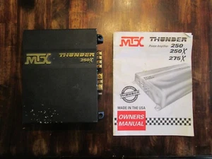 Mtx Audio Amp Amplifier Thunder 250x Old school - Picture 1 of 6