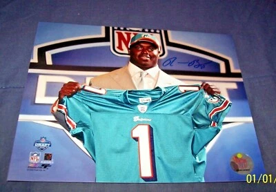 Фотография дельфинов Майами Ронни Брауна с автографом 8x10 - Изображение 1 из 3