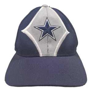 Vintage DALLAS COWBOYS Starter Strapback Hat Cap Blue 1990s - Picture 1 of 5
