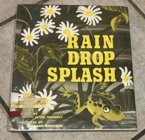 RAIN DROP SPLASH OLDER HARDCOVER EDITION EX-LIBRIS - Imagen 1 de 17