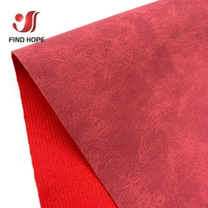 Faux Suede SheepSkin PU Leather Fabric Waterproof Sewing Bag Sofa DIY Material - Picture 1 of 25