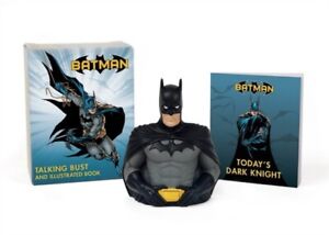 Batman: Talking Bust and Illustrated Book 9780762458622 - Free Tracked Delivery