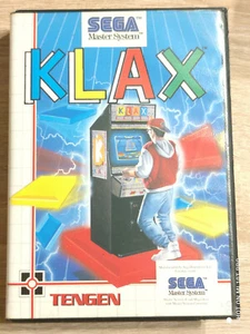 KLAX SEGA MASTER SYSTEM 1 2 - Picture 1 of 3