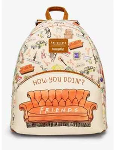 Loungefly Friends TV show How You Doin' Mini Backpack-couch -central perk SEALED - Picture 1 of 6