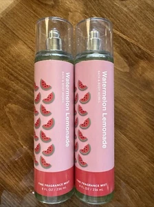 Bruma de fragancia fina limonada sandía Bath & Body Works nueva X2 - Imagen 1 de 1