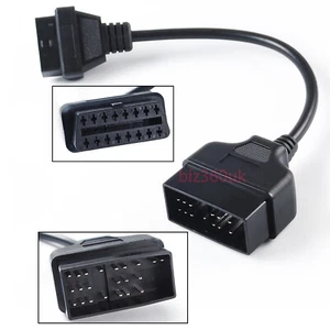22 Pin OBD OBD1 to 16 Pin OBD2 Connector Adapter Cable for Toyota Lexus DLC B145 - Picture 1 of 12