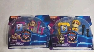 2 Pack Paw Patrol The Mighty Movie Pup Heroes Figures Rubble, and Skye - Picture 1 of 7