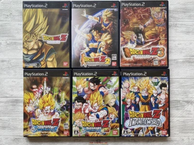 SONY PS2 DRAGON BALL Z  Z2 3 & Sparking & Meteor & Infinite World set from Japan - Image 1 of 4