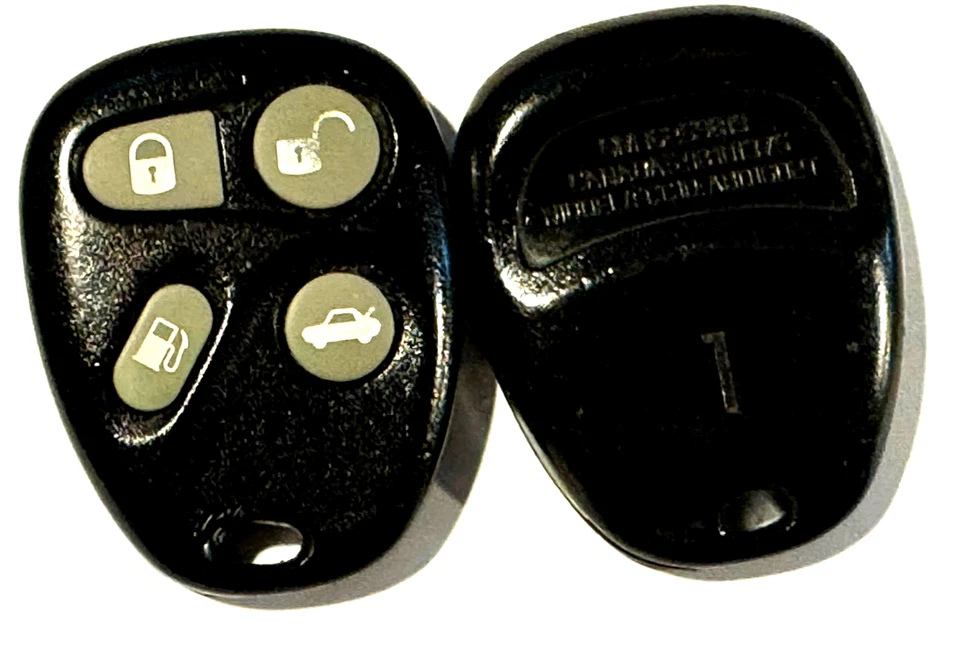 汽车无钥匙遥控器原始设备制造商凯迪拉克·德维尔 2000 GM 09353029 控制入口钥匙链 — 第 1/4 张图片