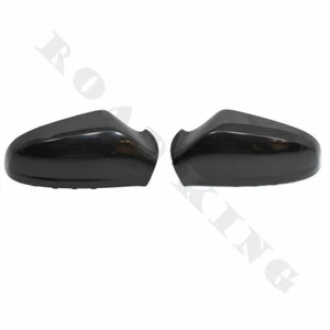 2 x Per Opel Astra H Black Sinsitro + Destro Calotte Degli Specchietti Laterali - Foto 1 di 6