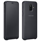 Samsung Wallet Cover Samsung Galaxy A6 Official Wallet Case Black