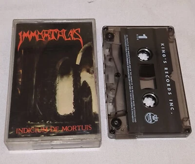 Immortalis - Indicium de Mortuis 1991 death metal -  original indonesia tapes - Image 1 of 4