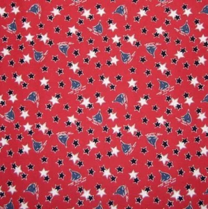 Springs Creative Susan Winget Patriotic Sailboats Red 100% Cotton Sold by Yard - Picture 1 of 1