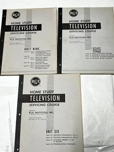 RCA Home Study Television Servicing Course, Study Group 3, Unit 9, Unit 6 - Afbeelding 1 van 7