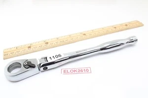 Matco BLPF9 Fuerzas Especiales Cabeza Flexible Paso Trinquete Cromo 9" EE. UU. - Imagen 1 de 8