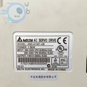 1PCS Used AC Servo Driver ASD-A1521-AB #F6 - Picture 1 of 4