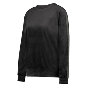 HUNKMOLLER Glamoroso Terciopelo Negro Salón Desgaste Top Separado * O Corredores Talla Grande - Imagen 1 de 23
