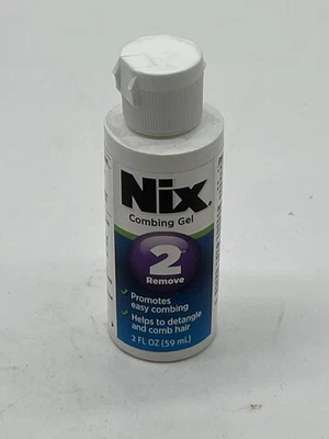 Gel de Pentear Nix 2 Ajuda a Desembaraçar e Pentear Pêlos - Remove Piolhos - 2oz - Imagem 1 de 4