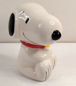 2014 Peanuts Worldwide LLC 5.5" Snoopy & Woodstock Ceramic Pen Holder **LIKE NEW - Bild 1 von 4
