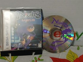 Nights into Dreams Sampler for Sega Saturn Complete With Sleeve