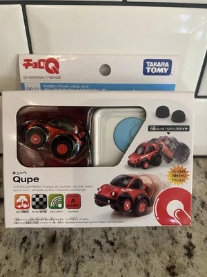 Takara Tomy ChoroQ Hybrid Remote Control Metallic Red Car Mini - Image 1 of 4