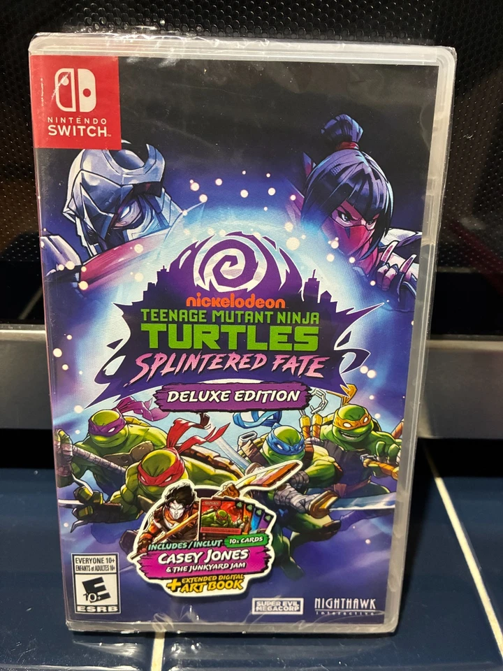 Teenage Mutant Ninja Turtles Splintered Fate Deluxe Edition w/ Cards (Switch) - Image 1 of 1