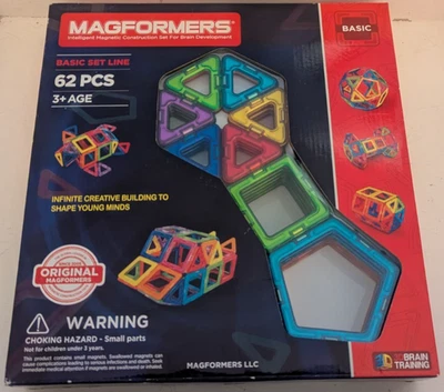 Magformers Juego Básico Línea, 62 Piezas Foto 1 de 4